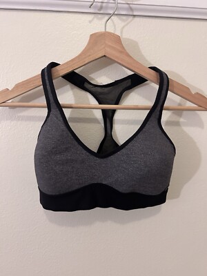 Lululemon Speed Up Bra *High Support for C/D Cup Heathered Black  | SIZE 2