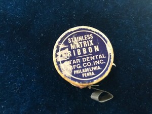 Vintage Dental Stainless Matrix Ribbon 5/16" by Star Dental Mfg Co Inc