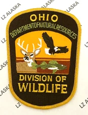 OHIO DEPARTMENT OF NATURAL RESOURCES DIV. OF WILDLIFE PATCH (SPC2) FULL COLOR