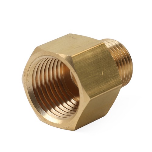 Messing-Rohrverschraubungsadapter 3/8" NPT Außengewinde x 1/2" NPT Innengewinde - Bild 11 von 11