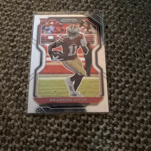 Brandon Aiyuk 2020 Panini Prizm Rookie Silver Prizm #301