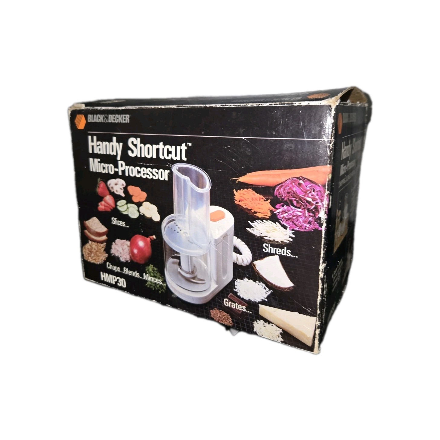 Black & Decker Handy Shortcut Micro Compact Food Processor HMP30 Tested Works