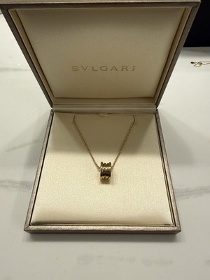 Bvlgari B.zero1 Necklace 18k Yellow Gold (comes with authenticity card and box)