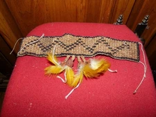 WAIWAI BRAZIL AMAZON INDIAN ARM OR WRIST BAND