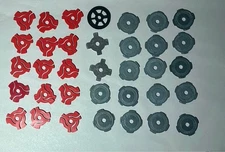 Lot of 45 RPM Record Adapters 35 for one Price