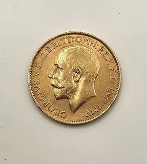 1912 Great Britain Gold Sovereign – King George V – 22ct Gold – 8.00g (1)