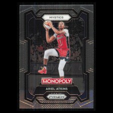 Ariel Atkins #5 2024 Panini Prizm Monopoly WNBA Washington Mystics Basketball NM