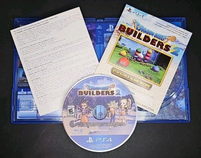 Dragon Quest Builders 2 PS4 Complete CIB w/ Case Manual