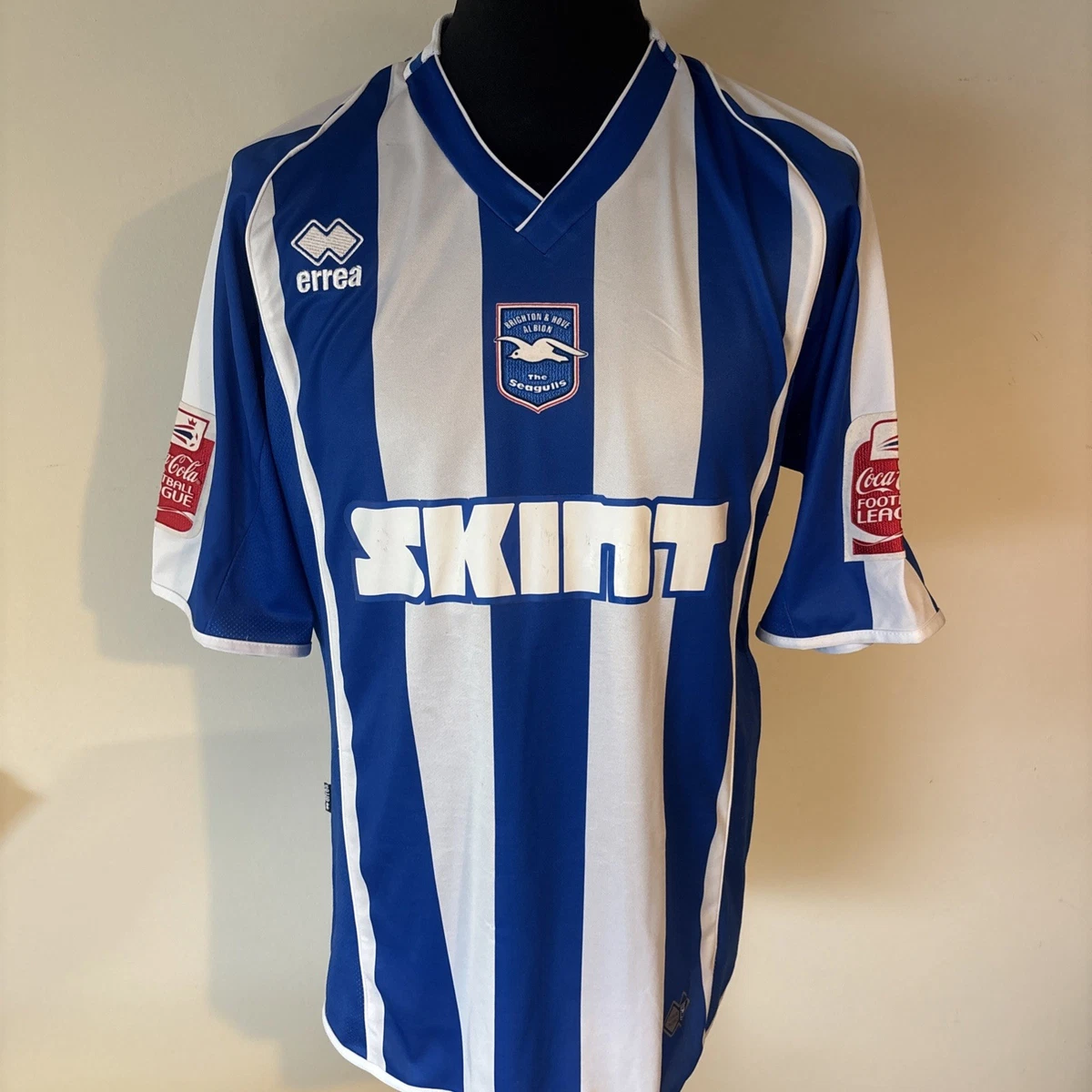 Erreà Brighton & Hove Albion Memorabilia Football Shirts English