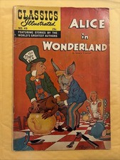 CLASSIC ILLUSTRATED No. 49:  Alice In Wonderl...
