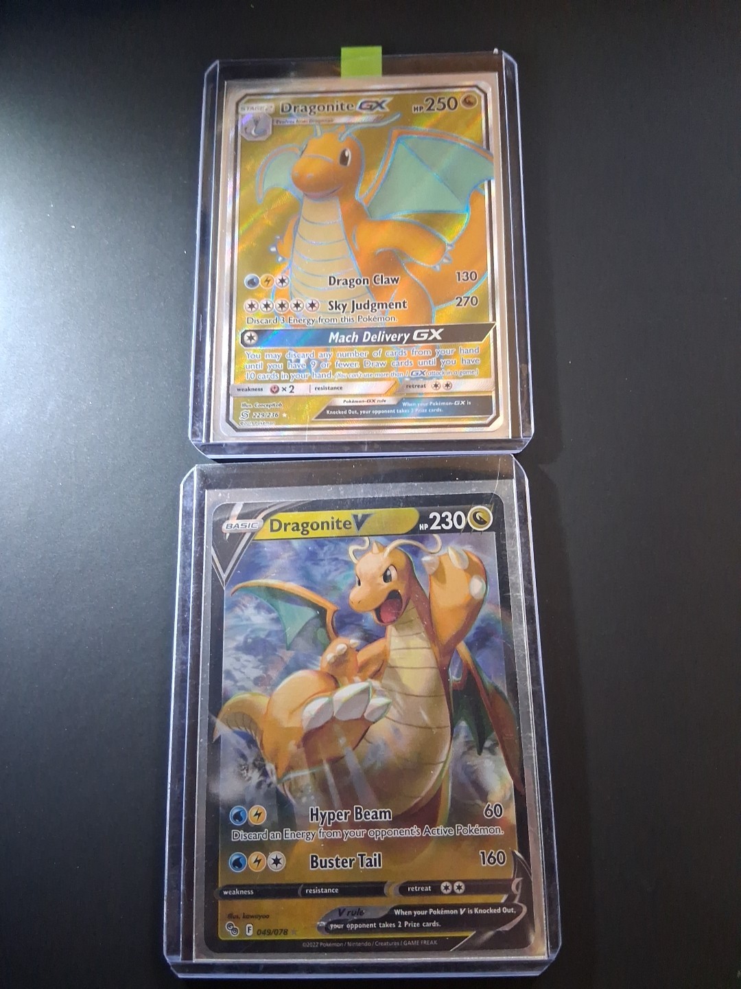 Dragonite GX 229/236 - NM ULTRA RARE SM Unified Minds - And Drogonite V 049/078