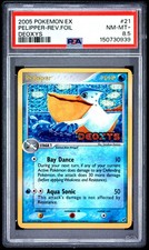2005 POKEMON EX DEOXYS #21 PELIPPER-REVERSE FOIL PSA 8.5 on eBay