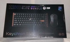 Keychron K2 HE Wood Frame Wireless Magnetic Switch Keyboard Mouse Elite Bundle