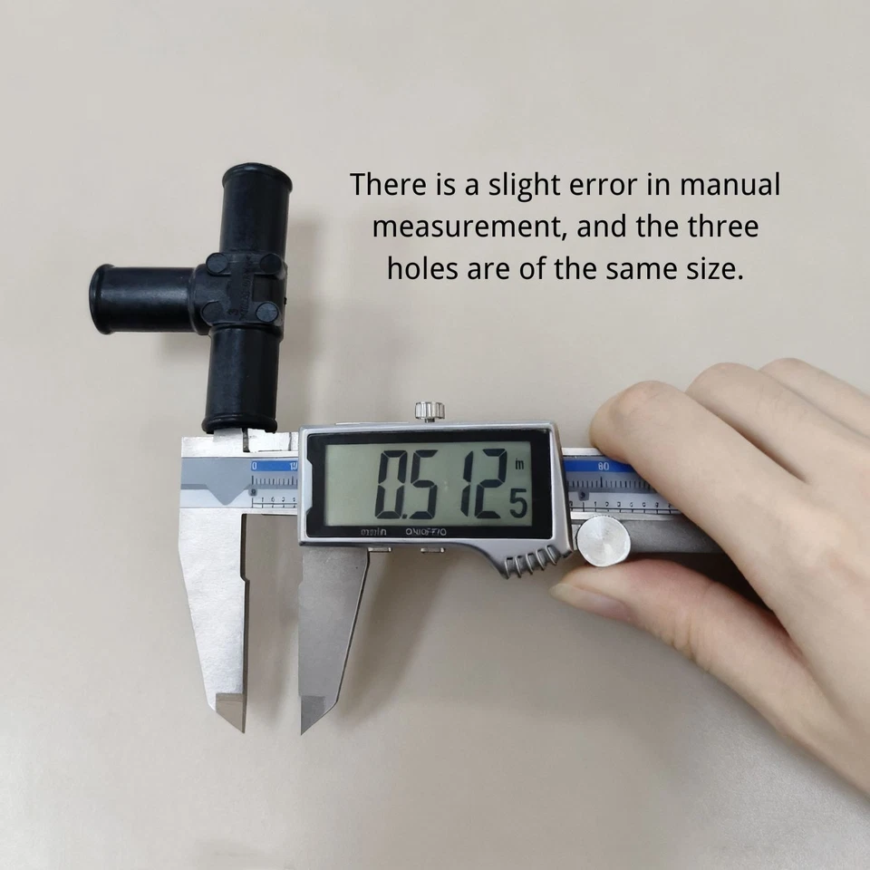 Manguera en T de refrigerante de agua de calefacción nueva 3 vías para Toyota Sequoia 2008-2012 Stock en EE. UU. Foto 2 de 4