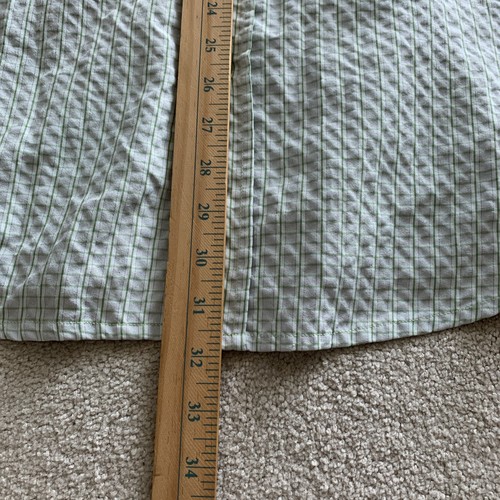 CC Filson Co. Fishing Shirt Mens XL Vented Long Sleeve Button Down Green Plaid - Picture 7 of 11