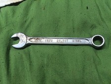 Vintage Indestro | 7/16" Combination Wrench | 1072 | Forged In USA