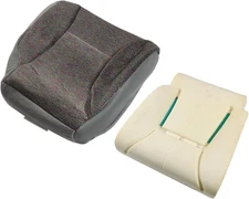  Bottom Seat Cover + Foam Cushion Replacement for 1998-2002 Ram 1500 2500 3500 