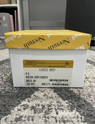 Neenah CLASSIC CREST A6 Envelopes - Dorian Gray/ Smooth - 250 in the box A-6
