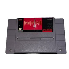 Final Fantasy II, FF 2 + Saves - Authentic (Super Nintendo, SNES) Game - Tested