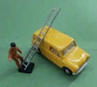 Spot On 404 Morris Mini Van Yellow Window Cleaners Professionally Restored 2303
