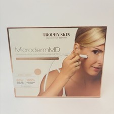 MicrodermMD Trophy Skin Home Microdermabrasion White System Brand New Sealed