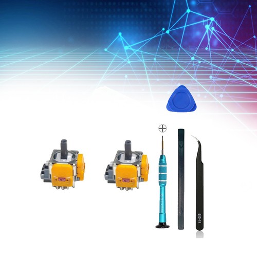 2PCS Joysticks Kit for Game Console Joysticks Hall Electromagnetic3551 - Afbeelding 4 van 6