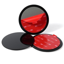 Dashboard Pad Mounting Disk for Suction Cup Phone Mount, 3Pcs 80MM, Black
