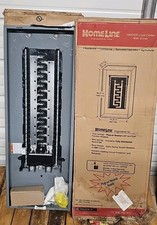 Square D Homeline 200A 40-Sp/80-Ckt Main Panel Value Pack w/Qwik-Grip Plugs Nos