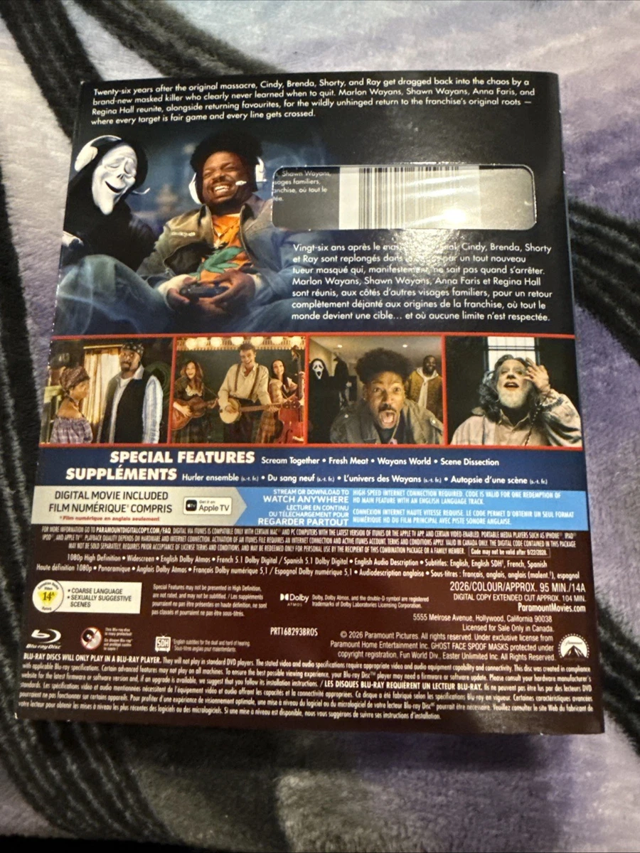 Scary Movie 2026 Blu Ray