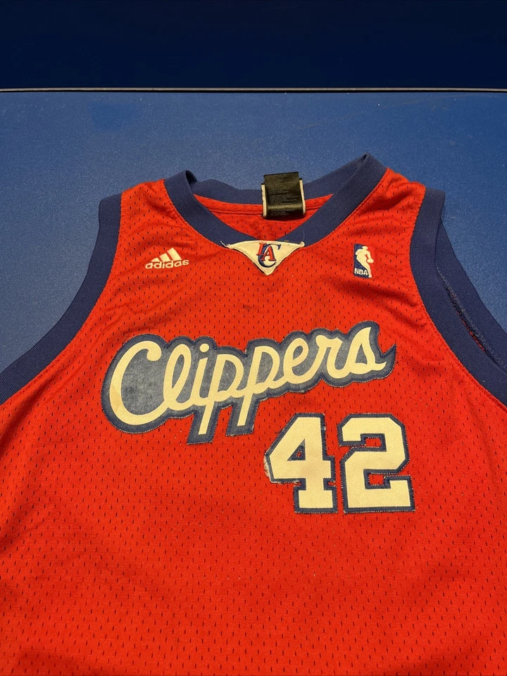 Camiseta deportiva Reebok Los Angeles Clippers marca Elton #42 juvenil grande usada Foto 4 de 4