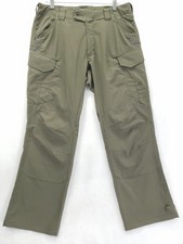5.11 Tactical Pants Mens 34x30 Green Cargo Stretch Work Outdoor Hiking flaw