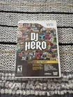 Nintendo Wii DJ Hero 1 Video Game Hit Songs Turntable Style Beat Action CIB EUC