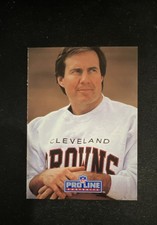 1991 Pro Line Portraits - Bill Belichick #115 (RC)