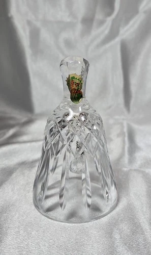 Vintage Waterford Lead Crystal Bell 4.5" - SIGNED