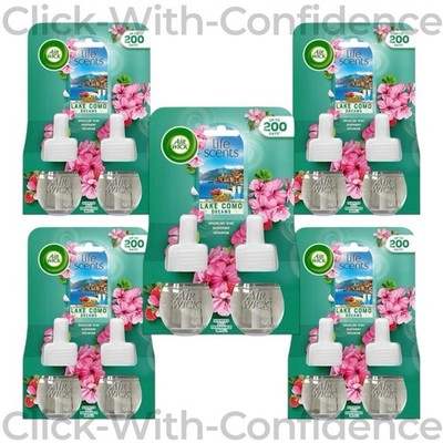 5 x Air Wick Doppelpacks elektrische Steckminen, Comer See Dreams 10 Minen