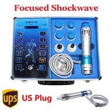 Focused Shockwave Touch Screen Therapy Machine 7 Heads ED Treatment Pain Relief