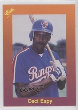 1989 Classic Update Orange Travel Edition Cecil Espy #143 11xl