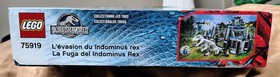 Lego 75919 Jurassic World Indominus Rex Breakout Set Used Complete