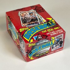 1985 Topps Baseball Unopened Wax Box BBCE Sealed (959)