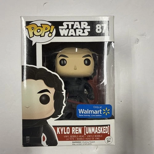 Funko Pop! Vinyl: Star Wars - Kylo Ren - (Unmasked) - Walmart (Exclusive) #87