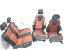 1999 2001 Isuzu Vehicross Oem Full Set Of Seats Recaro Lot Of Wear Damage