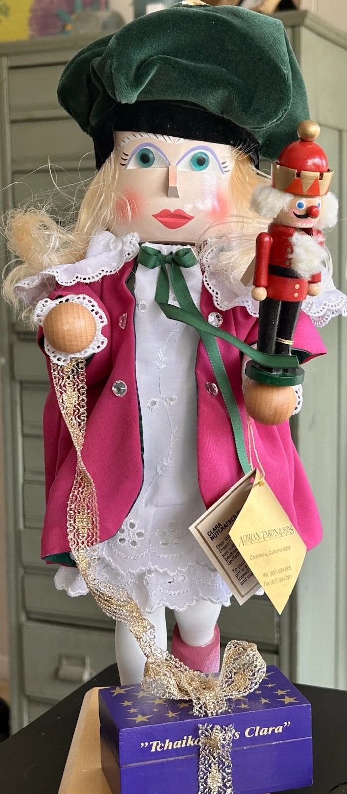 Clara Tchaikovsky Steinbach's Suite Collection 16" Nutcracker New in Box
