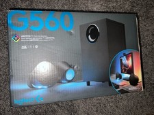 🔥Logitech G560 Lightsync Bluetooth PC Gaming Speakers w/ Subwoofer RGB Lighting