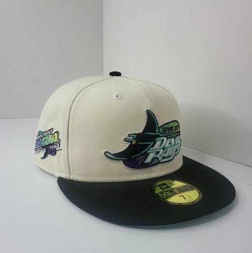 Tampa Bay Devil Rays White Dome 7 1/2 Collection Hat Club Exclusive New Era