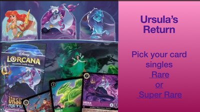 Ursula's Return Regular Rare & Super Rare Pick Your Card