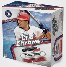 2025 Topps Chrome Update Series Baseball Mega Box - Factory Sealed - Nice!