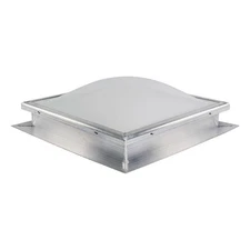 Gordon Skylight Fixed Self Flashing Skylight 22-1/4" x 22-1/4" Aluminum White