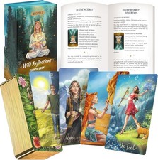 Unique Tarot Deck - Wild Reflections Tarot Cards with Guide Book - Nature-Inspir
