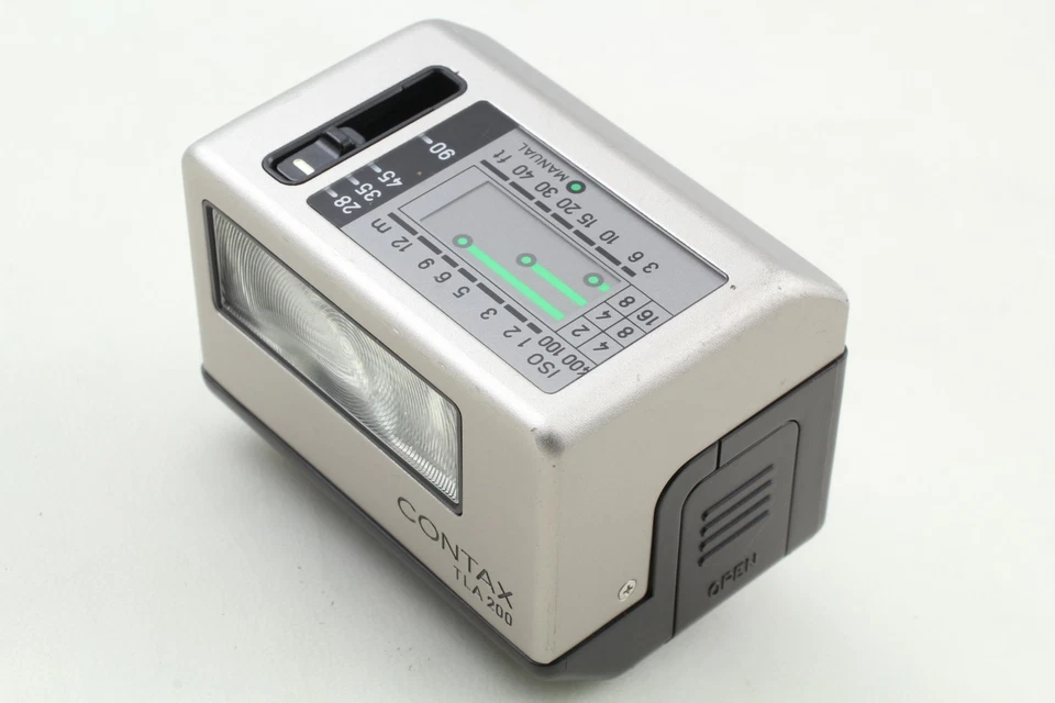 [Near MINT] Contax TLA200 Silver Shoe Mount Flash For G1 G2 From JAPAN - Image 3 of 4