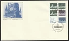 Canada #1188a, Parliament, Booklet Pane, Official First Day Cover, FDC 1989